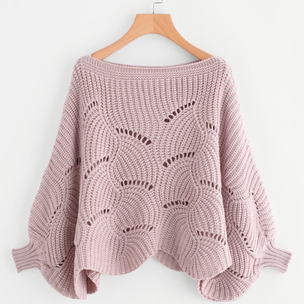 SHEIN 2-for-1 Boat Neck Sweaters